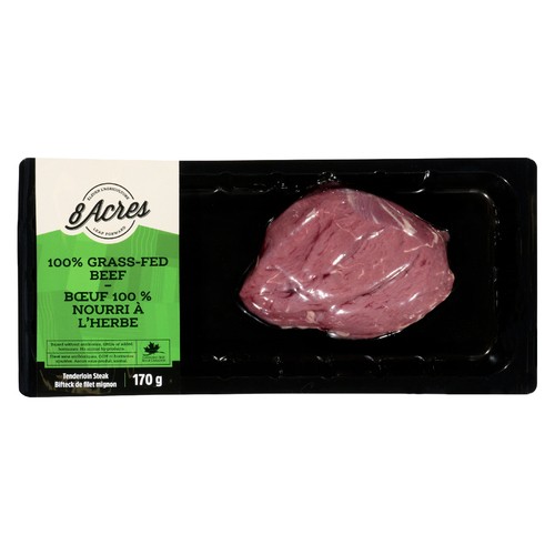 8 Acres Beef Tenderloin Steak 170 g