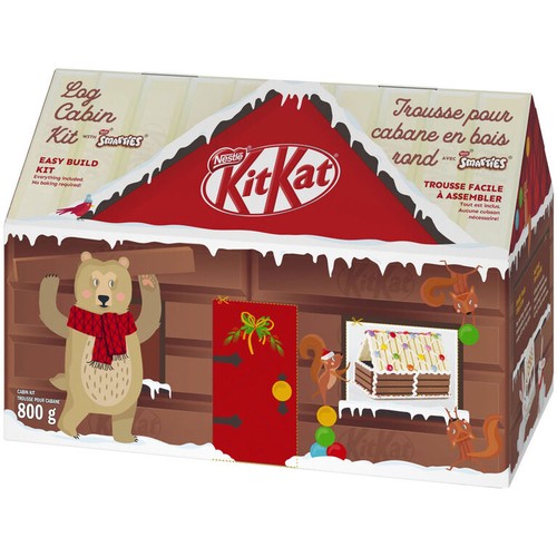 Kit Kat Chocolate Bar Cabin Kit 800 g