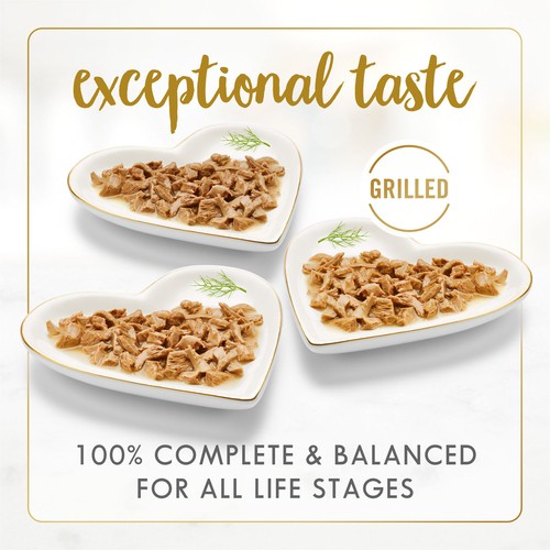 Fancy Feast Wet Cat Food Grilled In Gravy Variety Pack 12 x 85 g