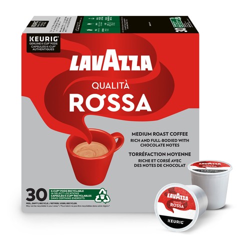 Lavazza Qualità Rossa Coffee Pods Medium Roast 30 K-Cups 345 g