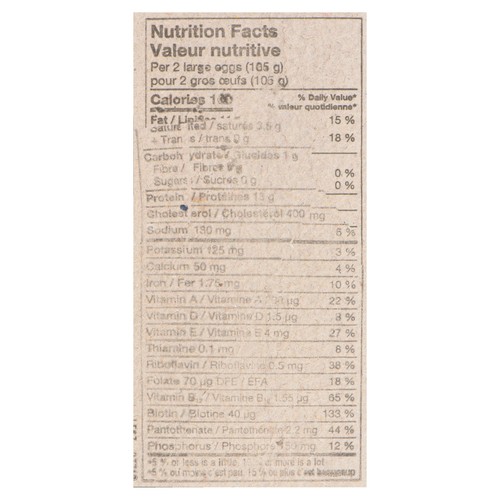 Burnbrae Farms Naturegg Eggs Free Range Large 12 Count