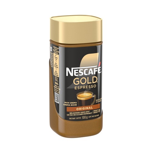 Nescafé Gold Espresso Premium Instant Coffee Rich Crema 100 g