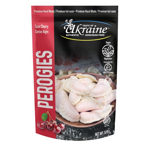 Taste Of Ukraine Frozen Perogies Sour Cherry Fruit 454 g