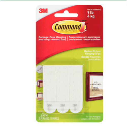 Command Picture Hanging Strips 3 EA