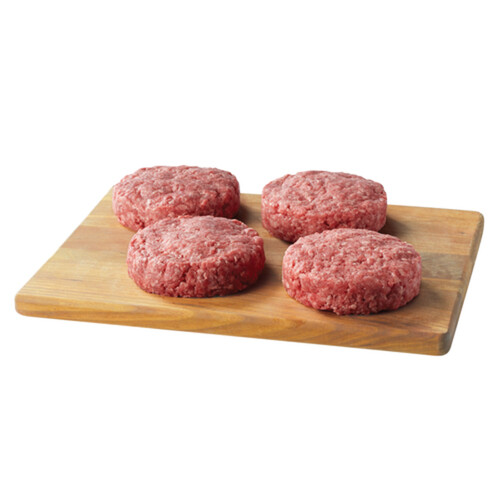 Lean Ground Beef Burgers 4 Pack