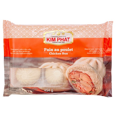 Kim Phat Frozen Bun Chicken 454 g