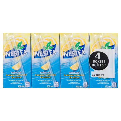 Nestea Iced Tea Lemon 4 x 200 ml