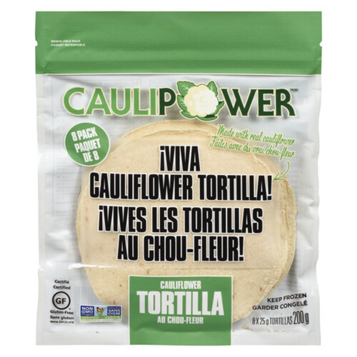 Caulipower Cauliflower Tortilla 200 g (frozen)