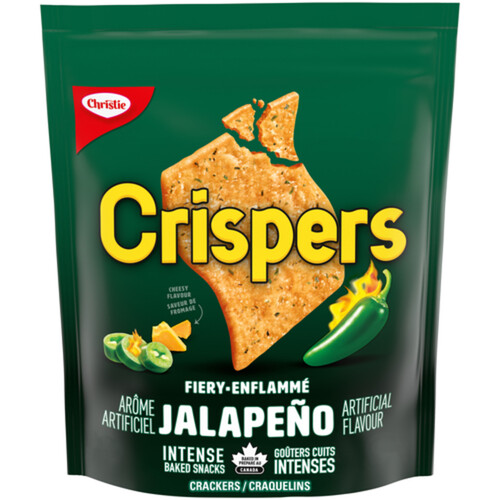 Crispers Crackers Fiery Jalapeño 145 g