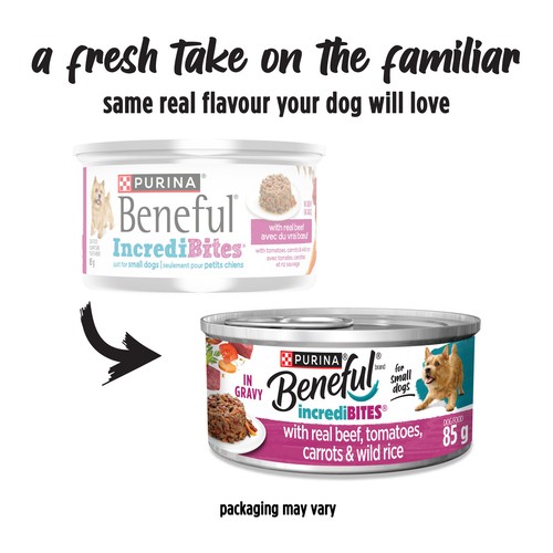 Beneful Incredibites Dog Food Gravy Beef 85 g