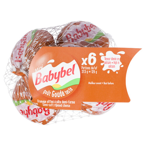 Babybel Mini Cheese Gouda Cheese 6 x 129 g