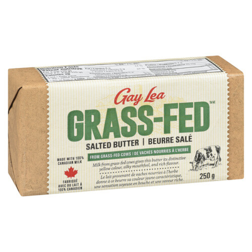 Gay Lea Grass Fed Butter Salted 250 g