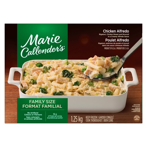 Marie Callender's Frozen Entree Chicken Alfredo 1.25 kg
