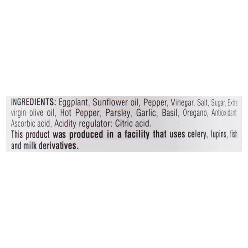 Martelli Hot Eggplant Strips In Oil 500 ml