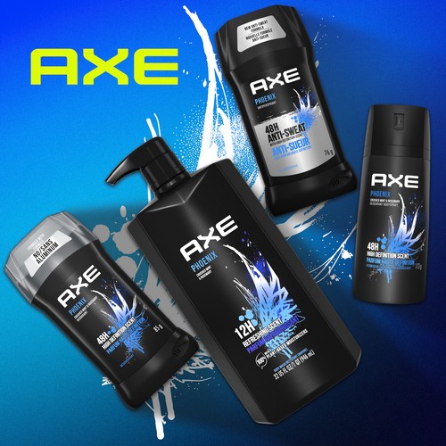 Axe Body Wash Phoenix Crushed Mint & Rosemary 946 ml