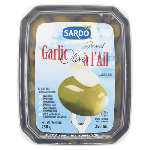 Sardo Garlic Stuffed Olive 250 ml