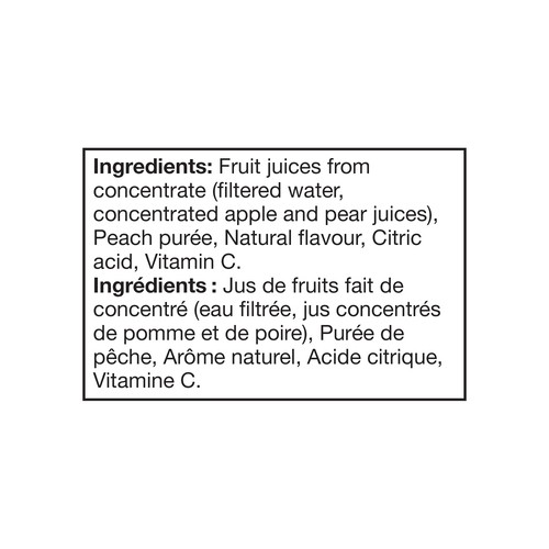 SunRype Juice Peach Pear 900 ml