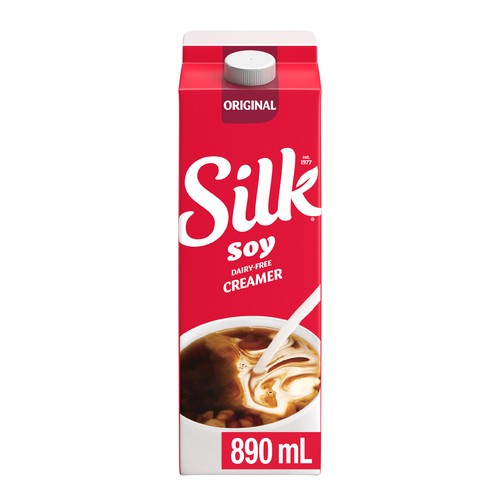 Silk Dairy-Free Soy Coffee Creamer Original 890 ml