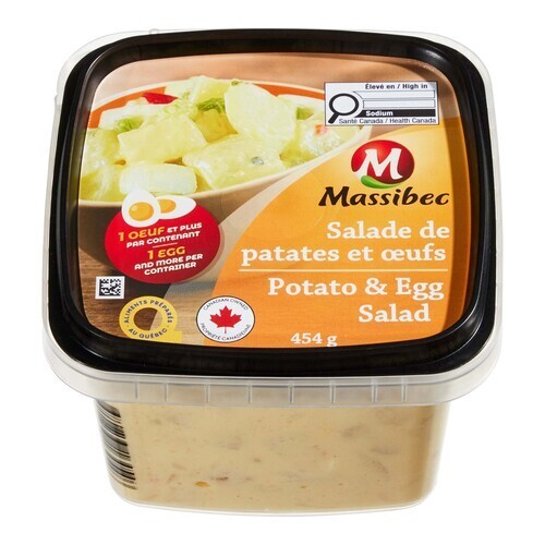 Massibec Salad Potato & Egg 454 g