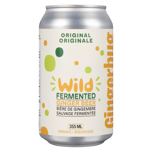 Gingerbug Wild Fermented Ginger Beer Original 355 ml