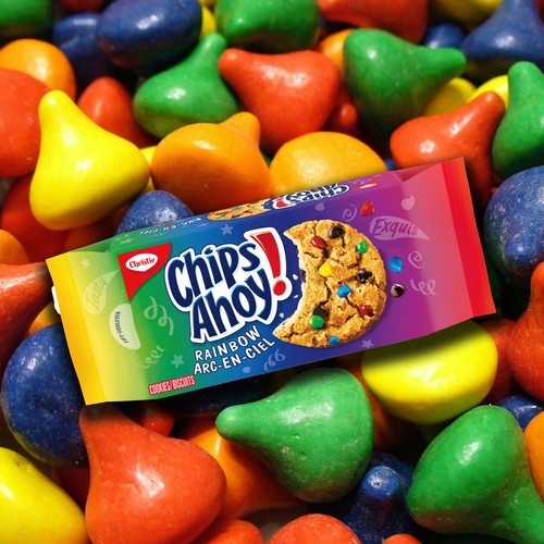Christie Chips Ahoy! Cookies Rainbow Family Size 457 g