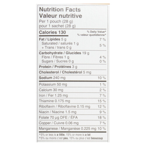 Pepperidge Farm Goldfish Crackers Snack Pack Cheddar 6 x 28 g