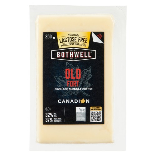 Bothwell Lactose Free Cheese Old White Cheddar 250 g