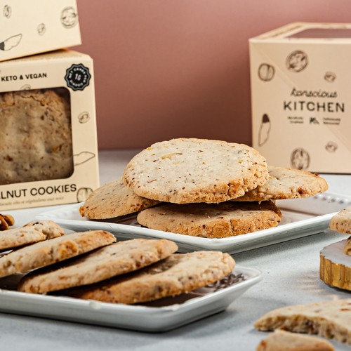 Konscious Kitchen Keto Cookies Walnut 200 g
