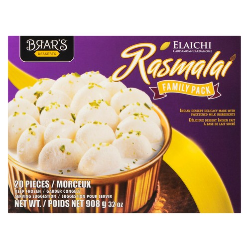 Brar's Frozen Desserts Rasmalai Elaichi Cardamom 908 g 