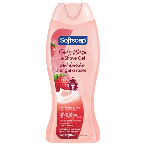 Softsoap Body Wash Innovation Creamy Strawberry 591 ml