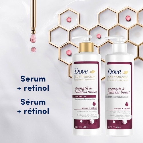 Dove Hair Therapy Conditioner Strength & Fullness Boost For Thin Hair 400 ml