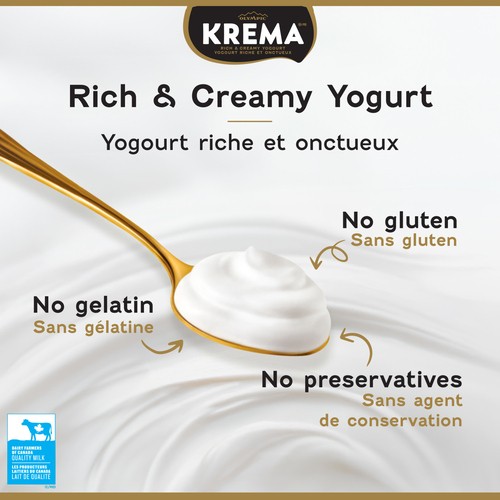 Olympic Krema 10% Yogurt Plain 650 g