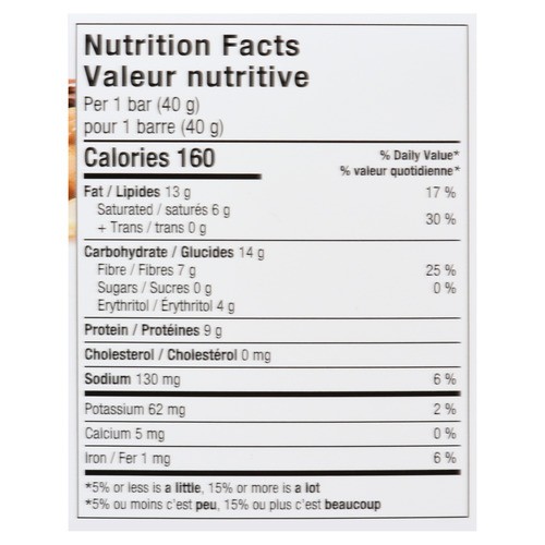 No Sugar Keto Bars Chocolate Peanut Butter 12 x 40 g