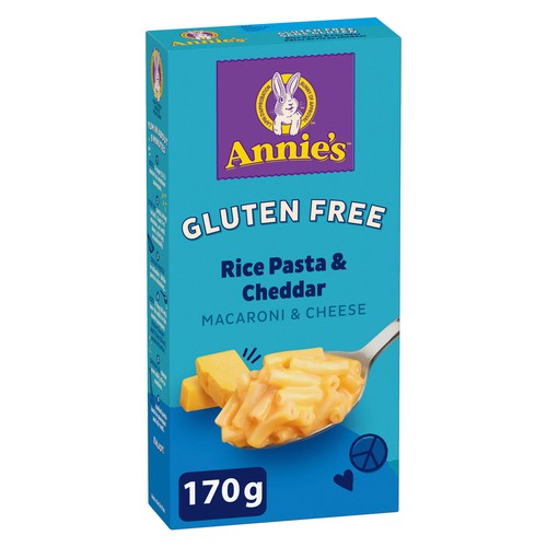 Annie's Gluten-Free Macaroni & Cheese Rice Pasta Cheddar 170 g