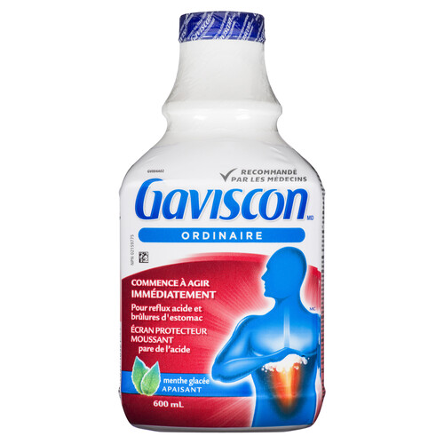 Gaviscon Liquid Antacid Icy Mint 600 ml