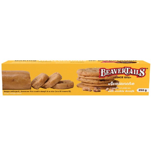 BeaverTails Soft Cookie Dough Avalanche Skor Crumbles 350 g
