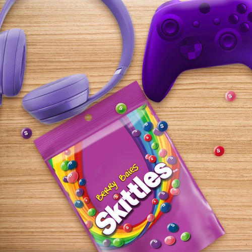 Skittles Chewy Candy Berry Bowl Size Bag 320 g