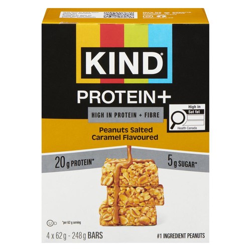 Kind Snacks Protein Bar Peanuts Salted Caramel 248 g