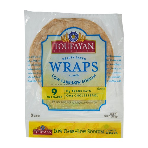 Toufayan Wraps Low Carb 312 g