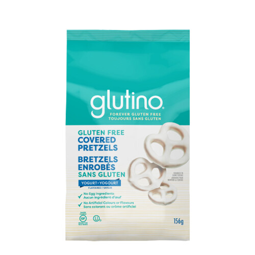 Glutino Gluten-Free Pretzels Yogurt Covered 156 g