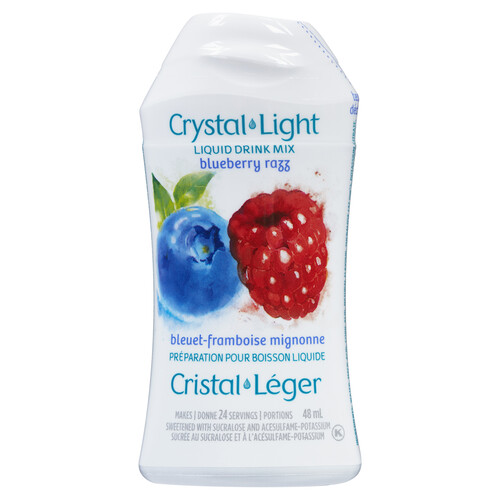 Crystal Light Liquid Drink Mix Blueberry Razz 48 ml