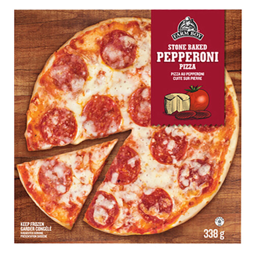 Farm Boy Frozen Pizza Stone Baked Pepperoni 338 g