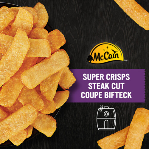McCain Bistro Selects Super Crisps French Fries Steak Cut 650 g