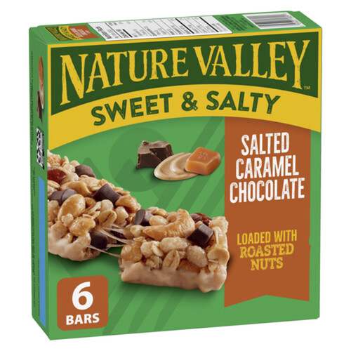 Nature Valley Sweet & Salty Granola Bars Salted Caramel Chocolate 210 g