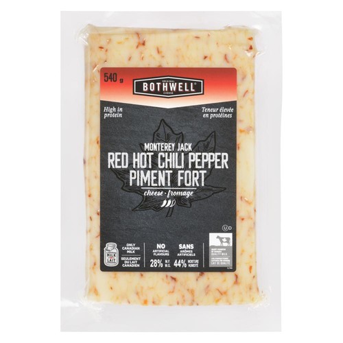 Bothwell Monterey Jack Cheese Red Hot Chili Pepper 540 g