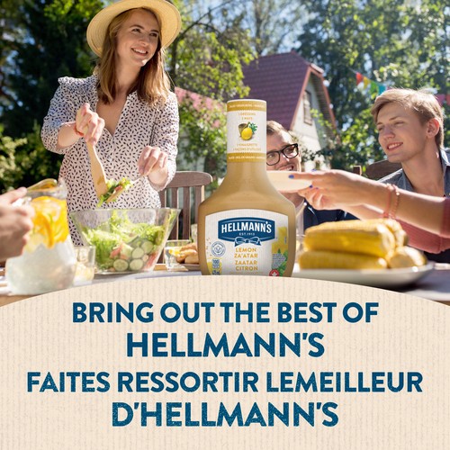 Hellmann'S Vinaigette Lemon Za’Atar Salad Dressing For Salads gain Bowls 475 ml