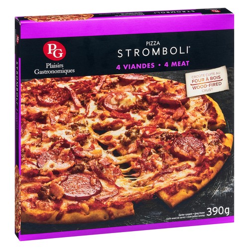 Stromboli Frozen Pizza 4 Meats 390 g