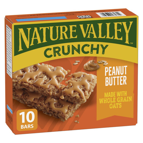 Nature Valley Granola Bars Crunchy Peanut Butter 10 x 23 g