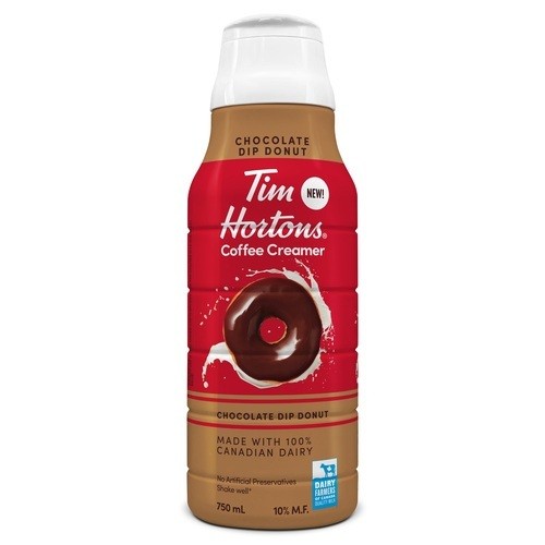Tim Hortons Coffee Creamer Chocolate Dip Donut 750 ml