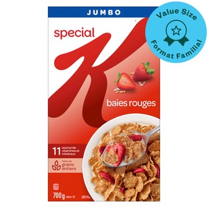 Kellogg's Special K Céréales aux saveurs de baies rouges format jumbo 700 g